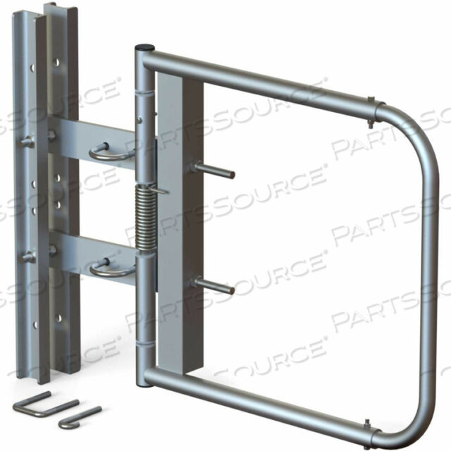 UNIVERSAL SELF CLOSING SWING GATE, STAINLESS STEEL, 24-40 OPENING