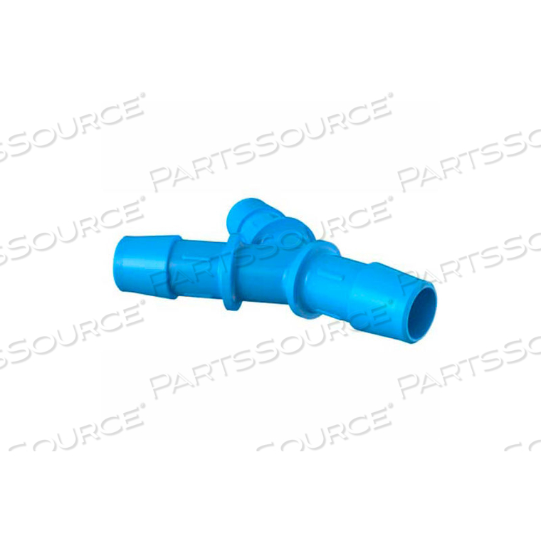 1/2 EQUAL BARBED Y-CONNECTOR, ANTIMICROBIAL NATURAL NYLON
