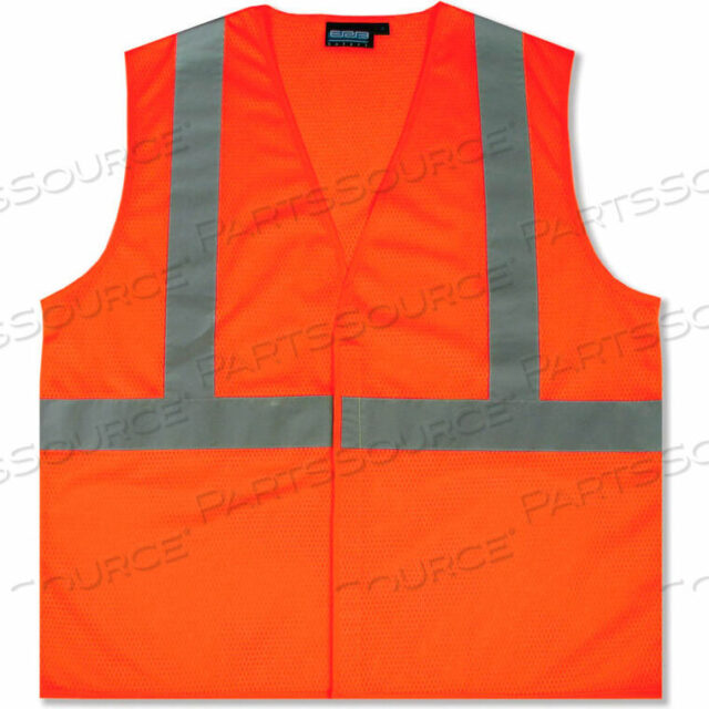 OEM#: 61427ANSI CLASS 2 ECONOMY MESH VEST, - LIME, SIZE XL by ERB Safety