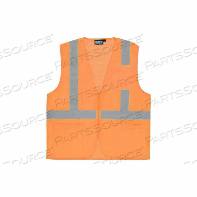 OEM#: 61658ANSI CLASS 2 ECONOMY MESH VEST, - ORANGE, SIZE M by ERB Safety