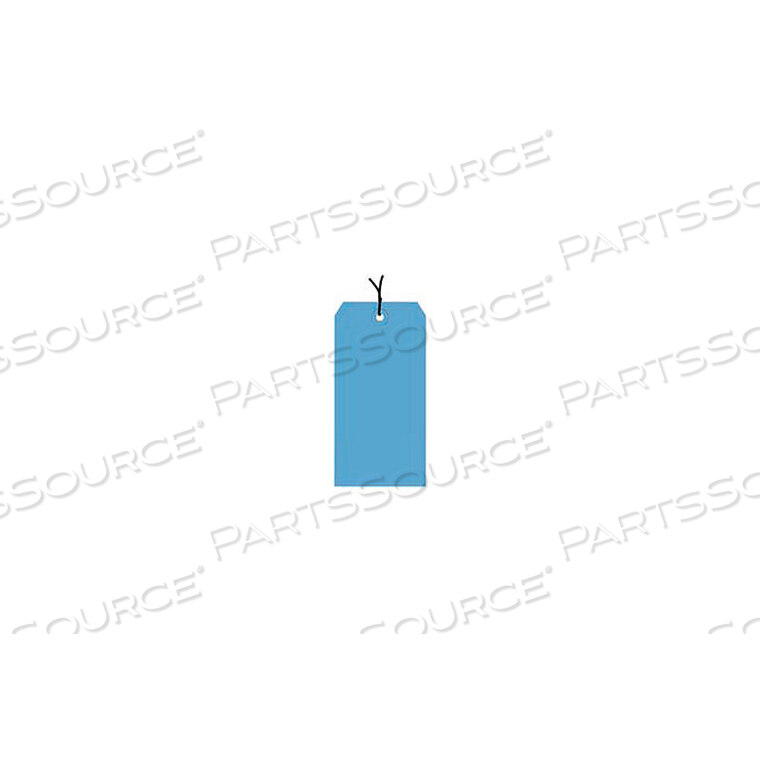OEM#: G11062A#6 DARK BLUE STRUNG TAG PACK 5-1/4 X 2-5/8 - 1000 PACK by Box Packaging Inc