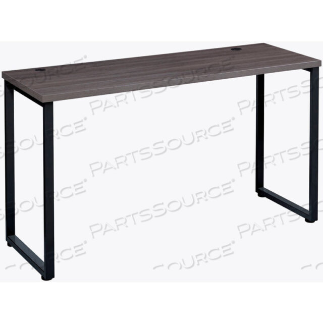 OEM#: 695604INTERION OPEN PLAN STANDING HEIGHT DESK - 60W X 30D X 40H - CHARCOAL TOP WITH BLACK LEGS by Hirsh