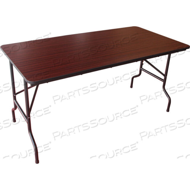 OEM#: 67262INTERION FOLDING WOOD TABLE, 60W X 30D, MAHOGANY by Iceberg Enterprises