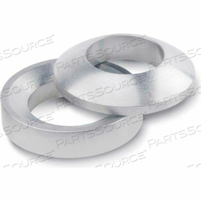 DIN 6319 SPHERICAL WASHERS, SS, SEAT TYPE, MATTE, M20, 1/4H, 13/16 MALE I.D.
