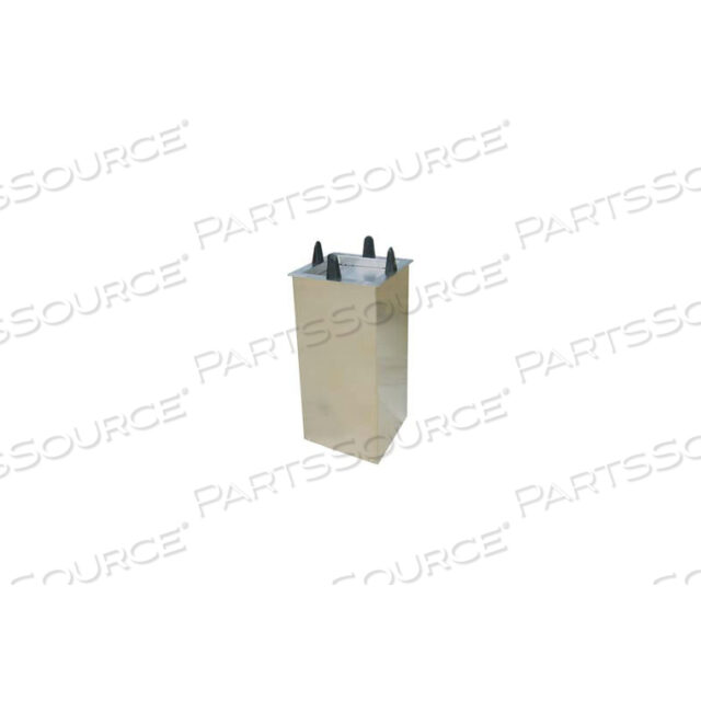 SQUARE SHIELDED DROP-IN PLATE DISPENSER - 10-1/2 TO 11-1/4 PLATES