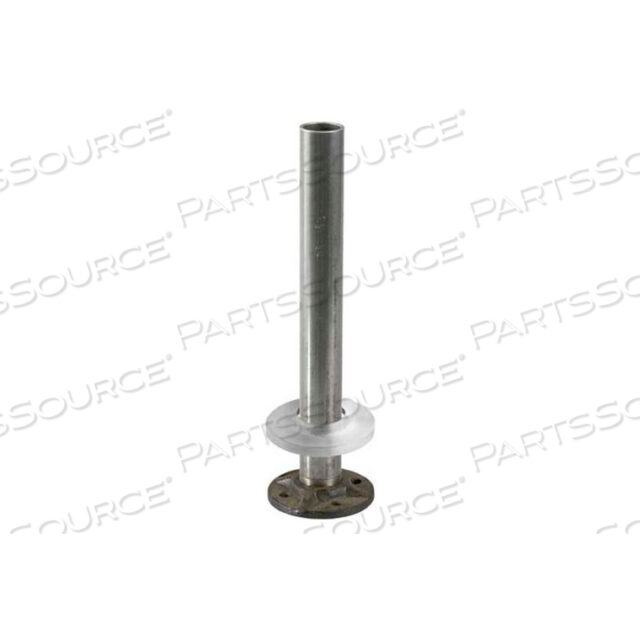 OEM#: 44-B/1HSTEEL FLANGE AND STEEL INSERT, FOR 1.5 TUBING, W/SATIN STAINLESS STEEL CANOPY by Lavi