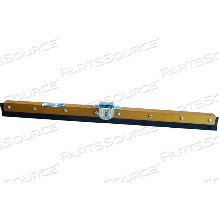 MILWAUKEE DUSTLESS 24 SPEED SQUEEGY, MOSS RUBBER WITH STRAIGHT ALUMINUM FRAME, LIGHT DUTY