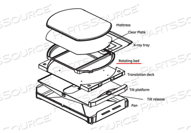 OEM#: M1190332GIRAFFE WARMER FOR ROTATING BED by Datex-Ohmeda