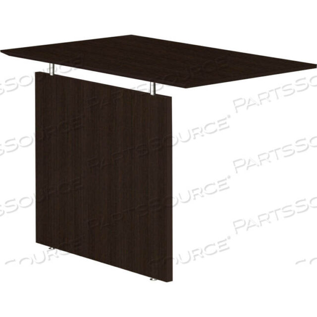 OEM#: MNBDGLDCMEDINA 48-1/2W NON-HANDED STRAIGHT BRIDGE 48 1/2W X 20D X 29-1/2H MOCHA by Safco