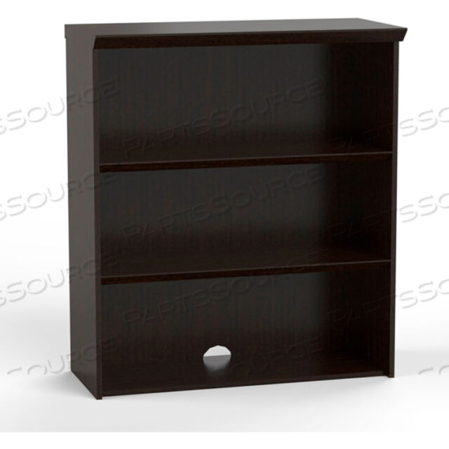 STERLING SERIES 36 3-SHELF BOOKCASE TEXTURED MOCHA