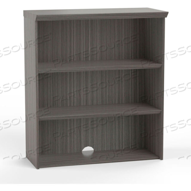 STERLING SERIES 36 3-SHELF BOOKCASE TEXTURED DRIFTWOOD
