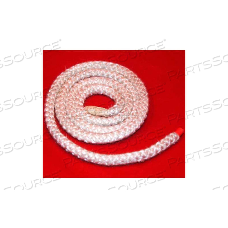 650-14M HI-TEMP ROPE, 1/4DIA. X 25L, ROUND, NON-ASBESTOS