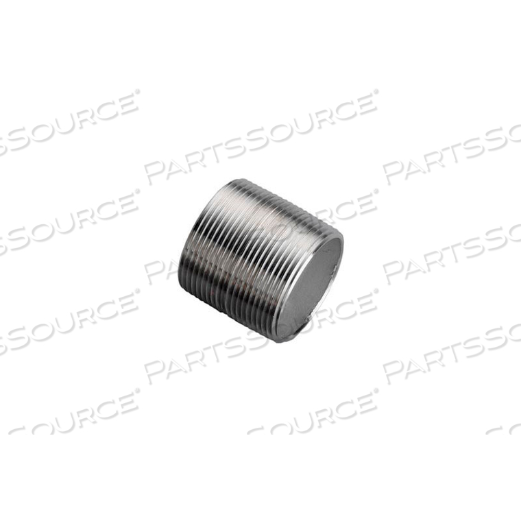 SS 316/316L SCHEDULE 80 SEAMLESS EXTRA HEAVY PIPE NIPPLE 1/4XCLOSE NPT MALE
