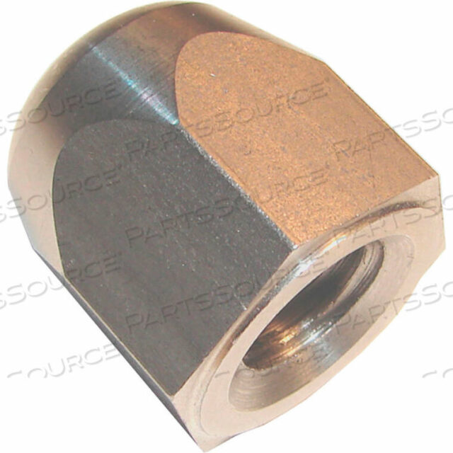 OEM#: AN-1SS3/8-16 HEX ACORN NUT - 3/4 HEX - 3/4 HEIGHT - STAINLESS STEEL - USA by Morton Machine Works
