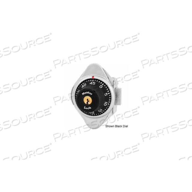 OEM#: 1653MDGRNBUILT-IN COMBINATION LOCK WITH LONG BOLT GREEN DIAL - LEFT HINGED by Master Lock