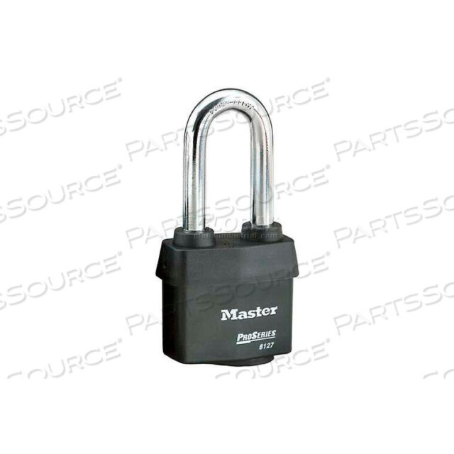 OEM#: 6127LJHIGH SECURITY STEEL WEATHER RESISTANT COVERED LAMINATED PADLOCKS by Master Lock