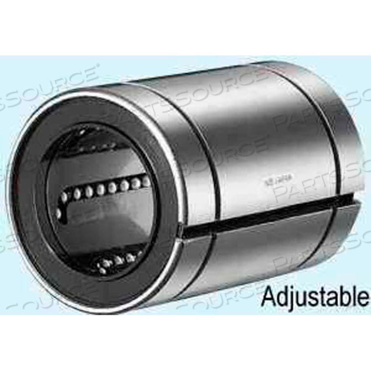 2 ID CLEARANCE ADJUSTABLE TYPE LINEAR BEARING W/SEALS, STEEL
