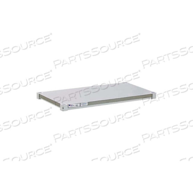 OEM#: 1836SBALUMINUM ADJUSTABLE SOLID BRUTE SHELF, 18W X 36L by New Age Industries