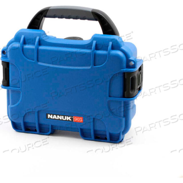OEM#: 903-0008NANUK 903 CASE, 9.1L X 6.8W X 3.8H, BLUE by Plasticase Inc.