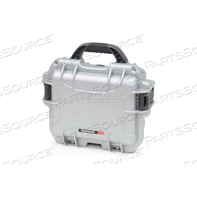 OEM#: 905-0005NANUK 905 CASE, 12-1/2L X 10W X 6H, SILVER by Plasticase Inc.