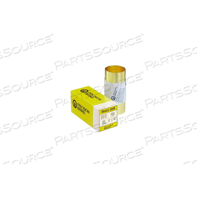 OEM#: 17195*****0.002 BRASS SHIM STOCK 6 X 100 ROLL - MIN QTY 2 by Precision Brand