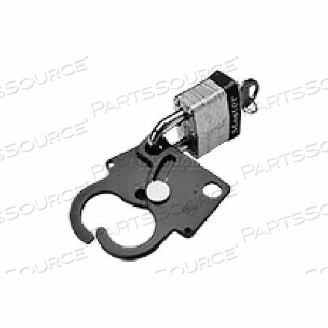 OEM#: ASLDASAFETY LOCKOUT, DUAL ACCESS, STEEL/RED by Hoffman