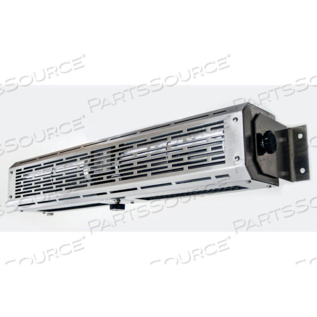 OEM#: PTW-24-U-120/1/6024 INCH PTW SERIES DRIVE THRU AIR CURTAIN,120V, UNHEATED STAINLESS STEEL by Powered Aire Inc