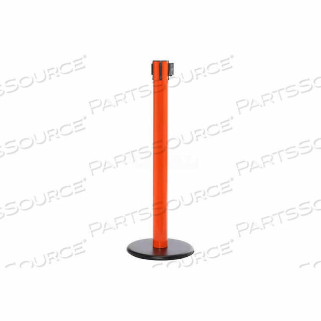 OEM#: SPRO300O-FOESAFETYPRO 300 RETRACTABLE BELT BARRIER, 40 ORANGE POST, 16 NEON ORANGE BELT by Queue Solutions LLC