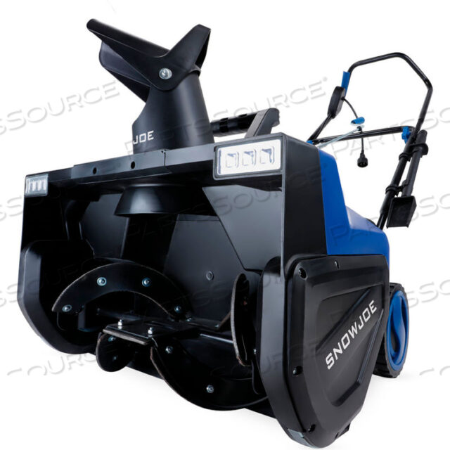 22 ELECTRIC SINGLE STAGE SNOW BLOWER WITH LED LIGHTS AND 15 AMP MOTOR