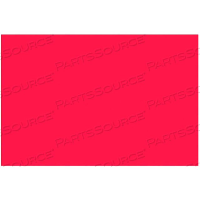 OEM#: 9907SUNWORKS CONSTRUCTION PAPER, 12X18, HOLIDAY RED, 50 SHEETS by Pacon