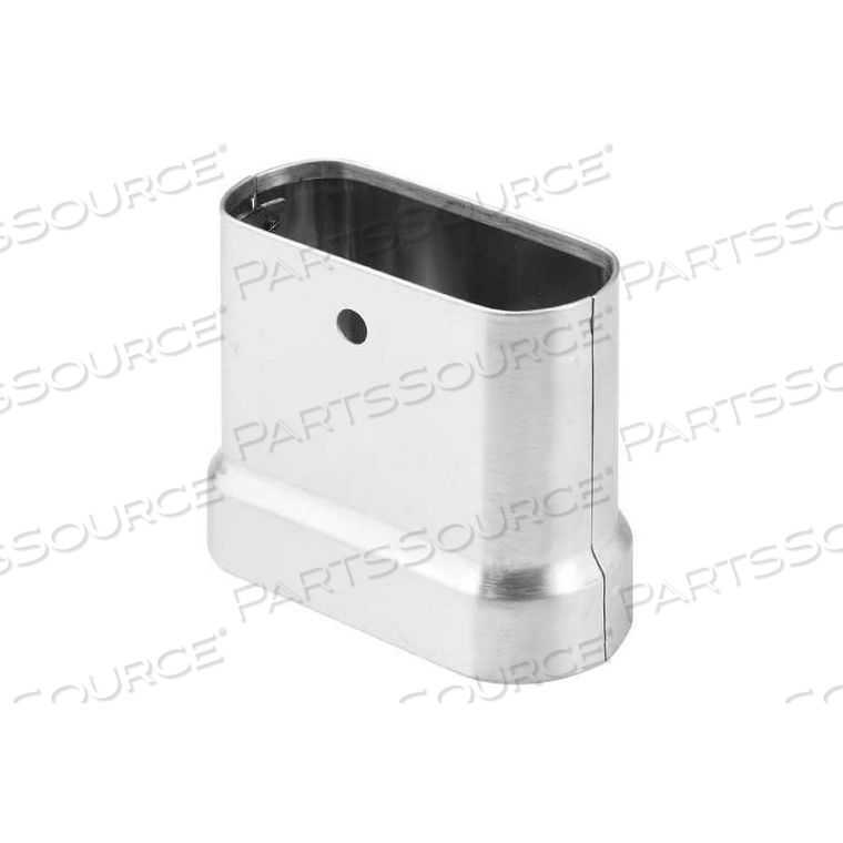 423-SS12 PIL. SHOE 12 X 1-1/4 X 3 H STAINLESS STEEL, OVAL END - AP