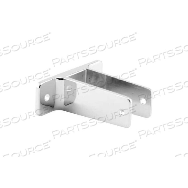 2 EAR WALL BRACKET, 1, X-LONG, CHROME
