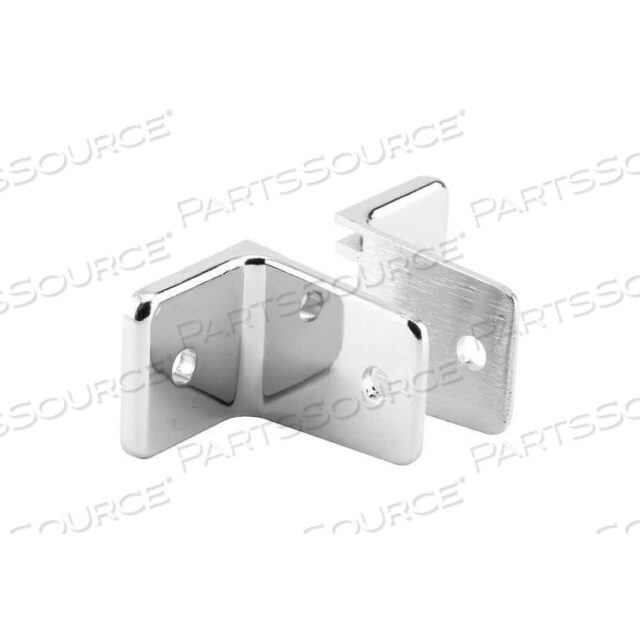 TWO PIECE WALL BRACKET, MINI, CHROME
