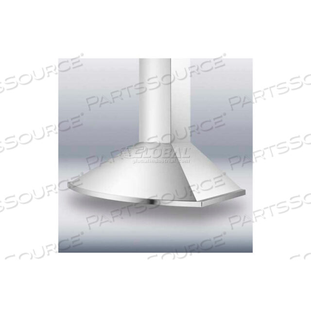 24 EUROPEAN 500 CFM RANGE HOOD, S/S