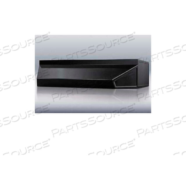 30W SHELL HOOD, BLACK