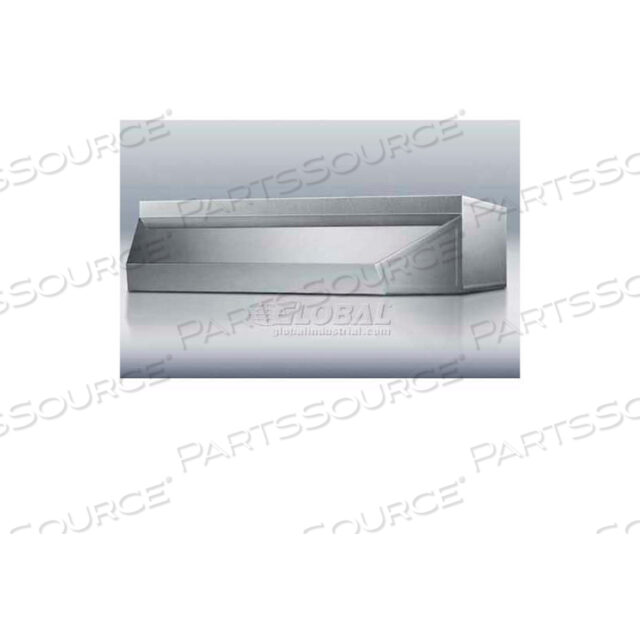 30W SHELL HOOD, STAINLESS STEEL