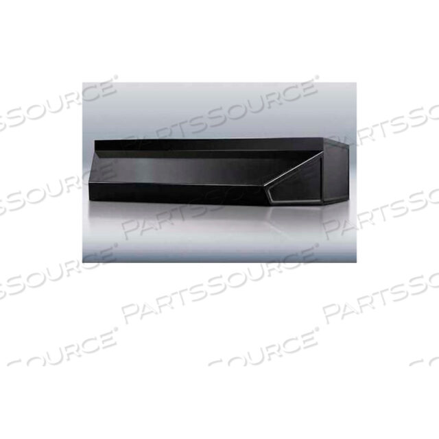 36W SHELL HOOD, BLACK
