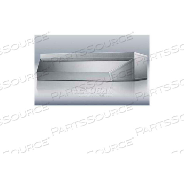 36W SHELL HOOD, STAINLESS STEEL