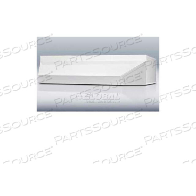 36W SHELL HOOD, WHITE
