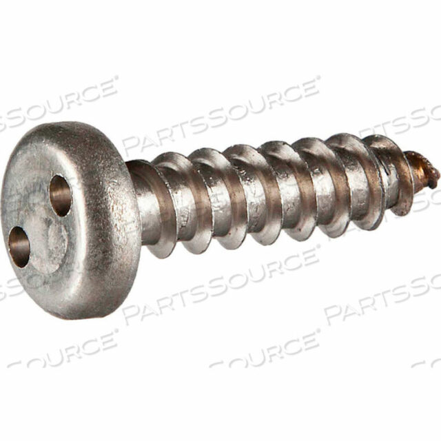 OEM#: 1.4A34PS#4 X 3/4 TAMPER-PROOF SECURITY SPANNER SHEET METAL SCREW - PAN HEAD - 18-8 STAINLESS STEEL - 100 PK by Tamperproof Screw Company, Inc.
