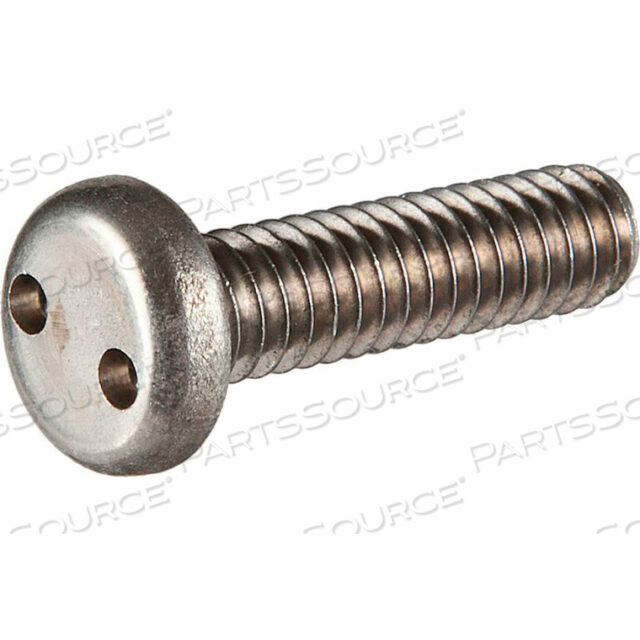 OEM#: 1.83212PS8-32 X 1/2 TAMPER-PROOF SECURITY SPANNER MACHINE SCREW - PAN HEAD - 18-8 STAINLESS STEEL - 100 PK by Tamperproof Screw Company, Inc.