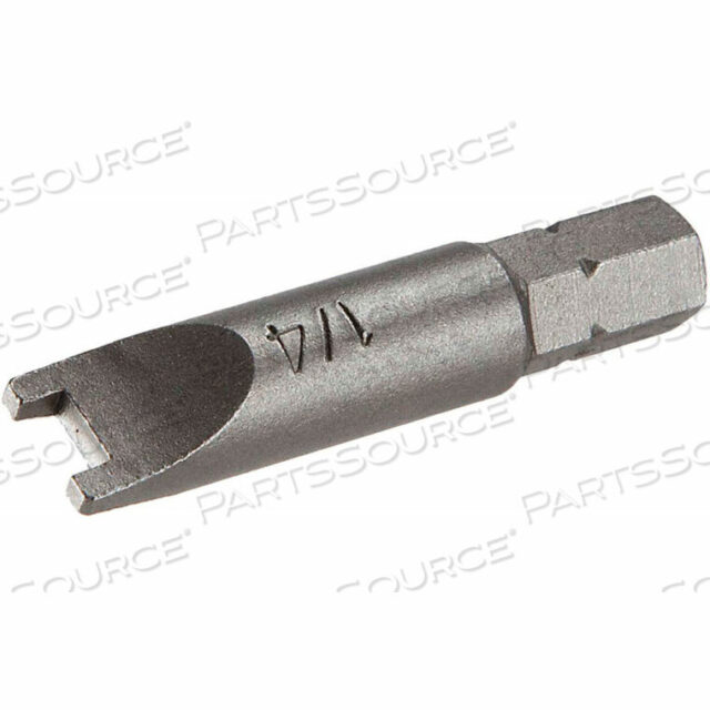 OEM#: 1B.1414#1/4 TAMPER-PROOF SECURITY SPANNER BIT - 1/4 HEX SHANK by Tamperproof Screw Company, Inc.