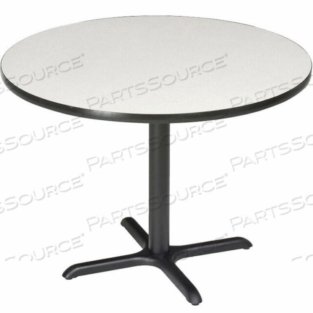OEM#: 695803GYINTERION 36 ROUND RESTAURANT & LUNCHROOM COUNTER HEIGHT TABLE, GRAY by National Public Seating