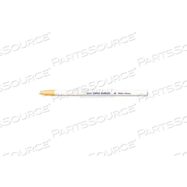 OEM#: 92CHINA MARKER, WHITE, DOZEN by Dixon Ticonderoga