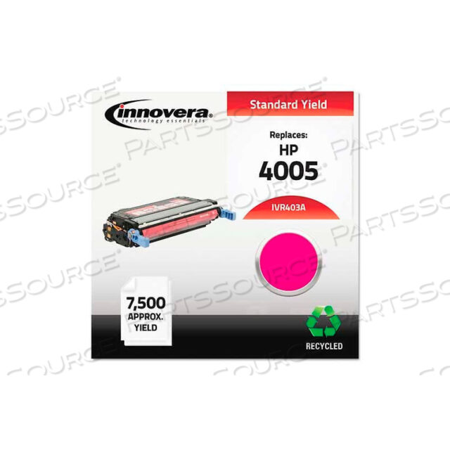 COMPATIBLE, REMANUFACTURED, CB (642A) TONER, 7500 YIELD, MAGENTA