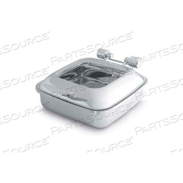 OEM#: 46134INTRIGUE SQUARE 6 QUART INDUCTION CHAFER, W/ STAINLESS STEEL FOOD PAN, GLASS TOP by Vollrath