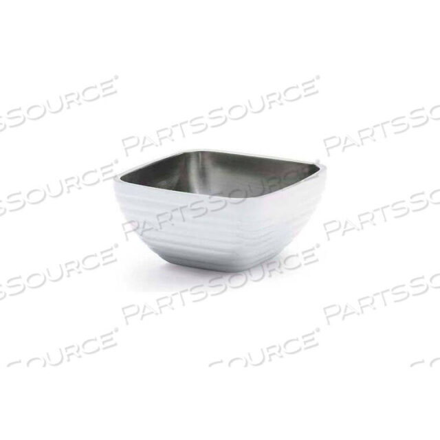 OEM#: 4763450SQUARE INSULATED SERVING BOWLS, 3.2 QUART, PEARL WHITE by Vollrath