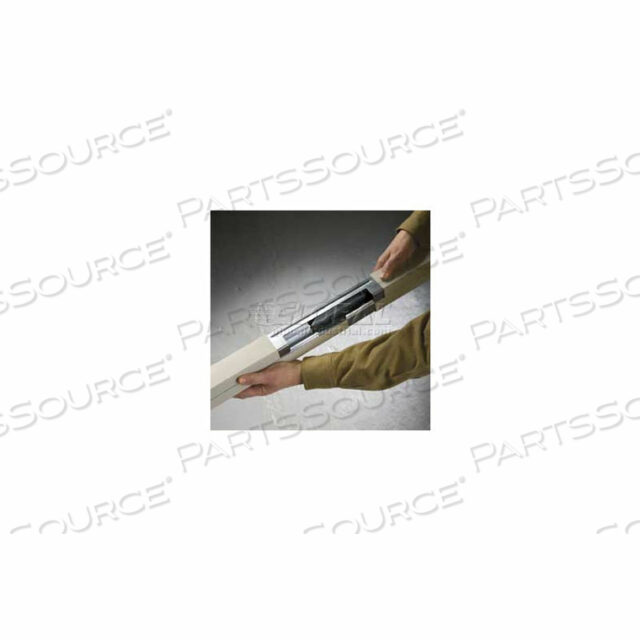 30TC-2V SINGLE CHANNEL POLE, (2) 12 REMOVABLE COMMUNICATIONS COVERS, 105L