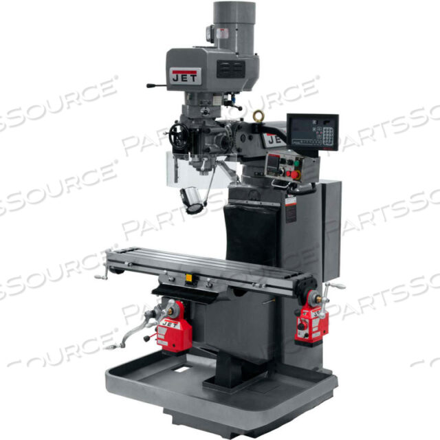 JET JTM-949EVS WITH NEWALL DP700 DRO, X & Y POWERFEEDS