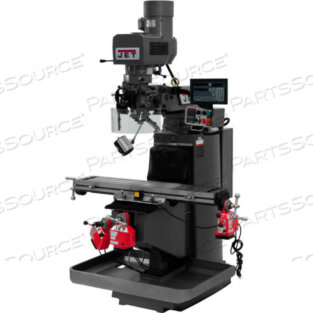 JET JTM-949EVS WITH NEWALL DP700 DRO X, Y & Z POWERFEEDS
